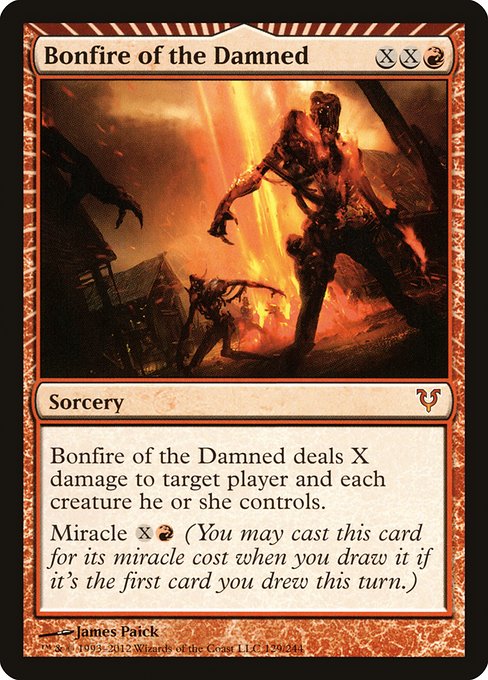 Bonfire of the Damned (129) - Avacyn Restored - Game On