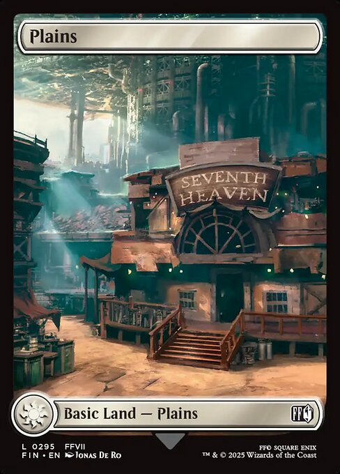 Plains (295) - FULL ART - Final Fantasy - Game On