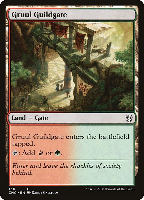 Gruul Guildgate (130) - Zendikar Rising Commander - Game On