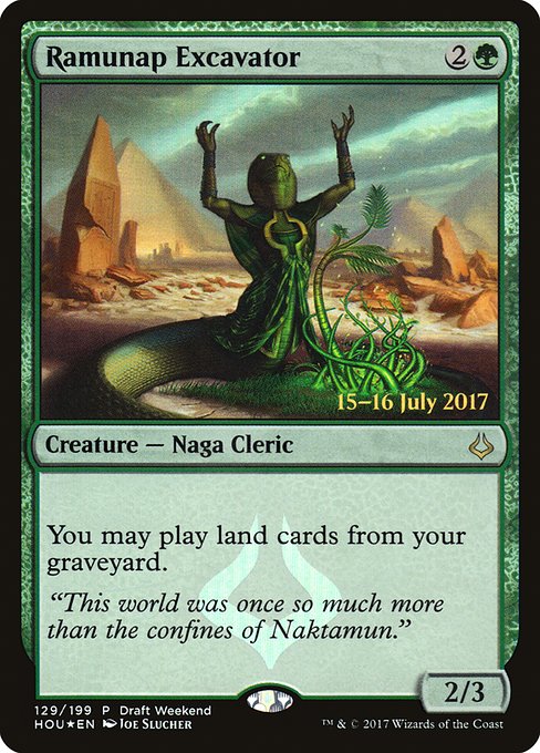 Ramunap Excavator (129) (Foil) - Hour of Devastation Promos - Game On