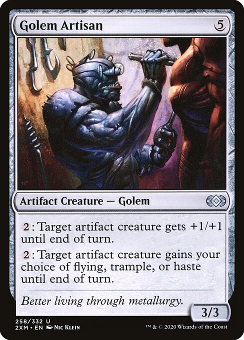 Golem Artisan (258) (Foil) - Double Masters - Game On