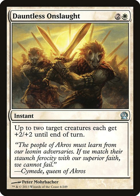 Dauntless Onslaught (6) (Foil) - Theros - Game On