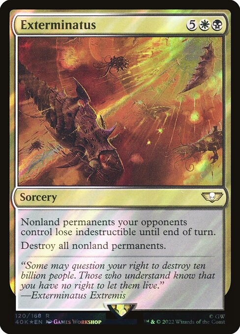 Exterminatus (120★) (Foil) - Warhammer 40,000 Commander - Game On