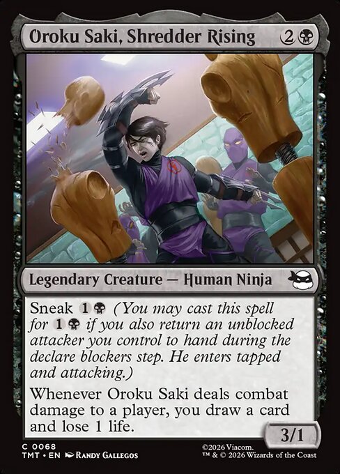 Oroku Saki, Shredder Rising (68) - Teenage Mutant Ninja Turtles - Game On