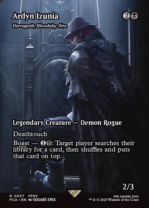 Varragoth, Bloodsky Sire (37) - BORDERLESS - FULL ART - Final Fantasy: Through the Ages - Game On