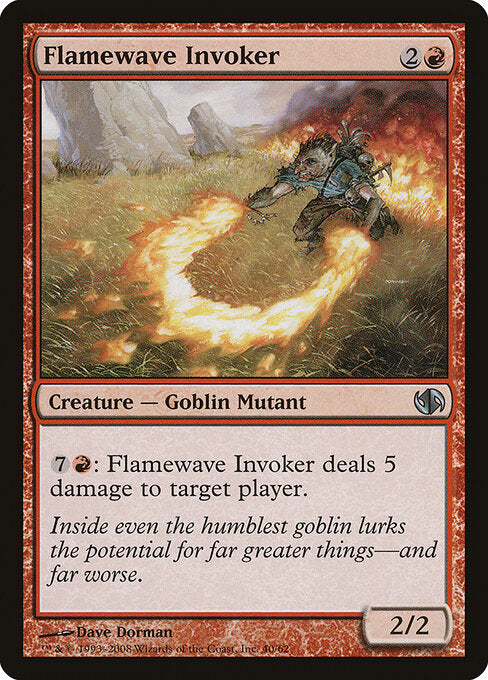 Flamewave Invoker (40) - Duel Decks: Jace vs. Chandra - Game On