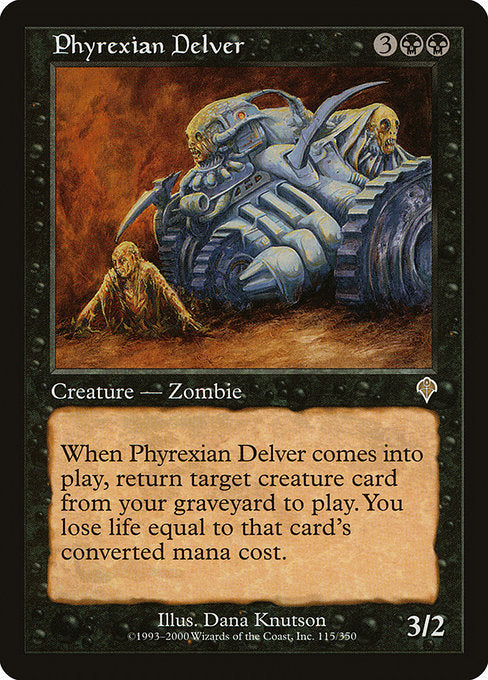 Phyrexian Delver (115) - Invasion - Game On