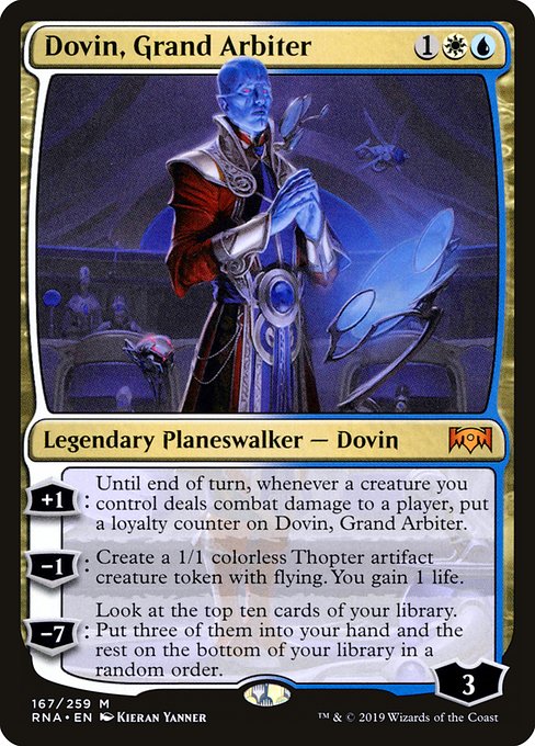 Dovin, Grand Arbiter (167) - Ravnica Allegiance - Game On