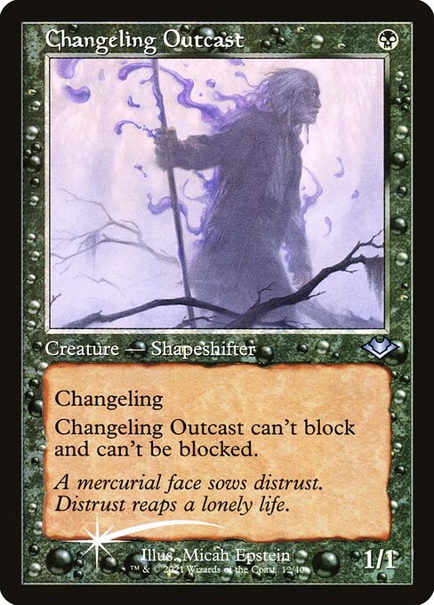 Changeling Outcast (12) (Foil) - Modern Horizons 1 Timeshifts - Game On