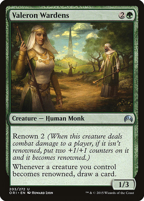Valeron Wardens (203) (Foil) - Magic Origins - Game On