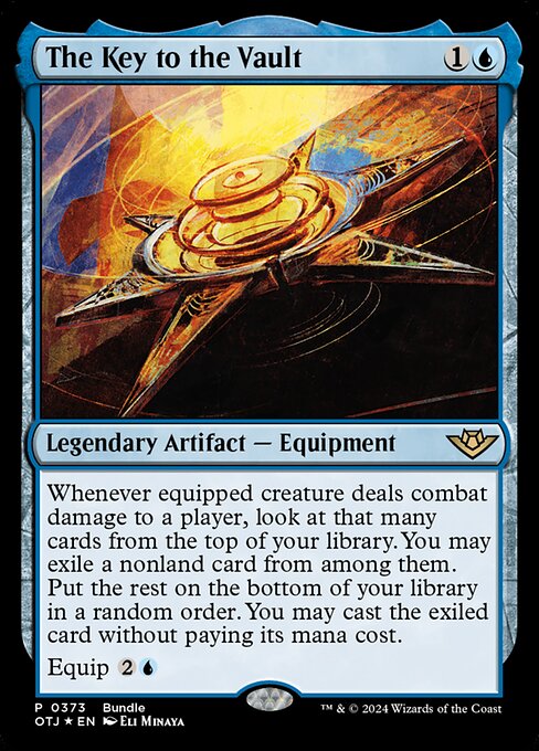 The Key to the Vault (373) (Foil) - Outlaws of Thunder Junction - Game On