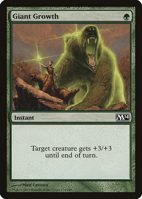 Giant Growth (174) - Magic 2014 - Game On