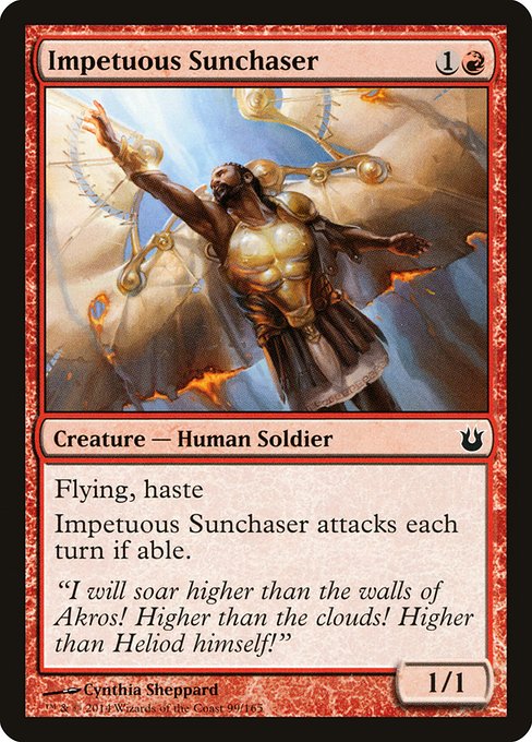 Impetuous Sunchaser (99) - Born of the Gods - Game On
