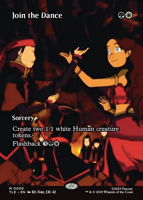 Join the Dance (50) - BORDERLESS (Foil) - Avatar: The Last Airbender Eternal - Game On