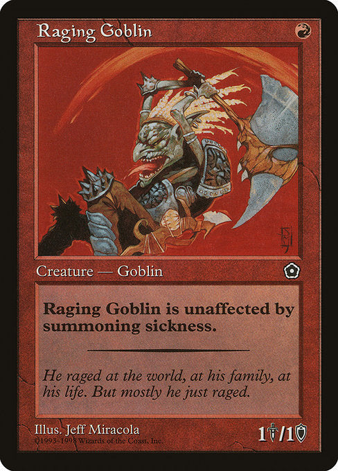 Raging Goblin (114) - Portal Second Age - Game On