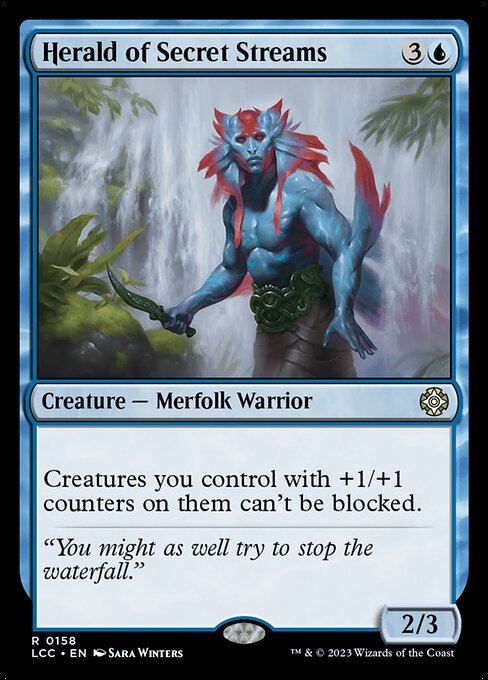 Herald of Secret Streams (158) - The Lost Caverns of Ixalan Commander - Game On