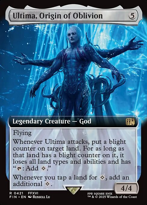 Ultima, Origin of Oblivion (421) - EXTENDED ART - Final Fantasy - Game On