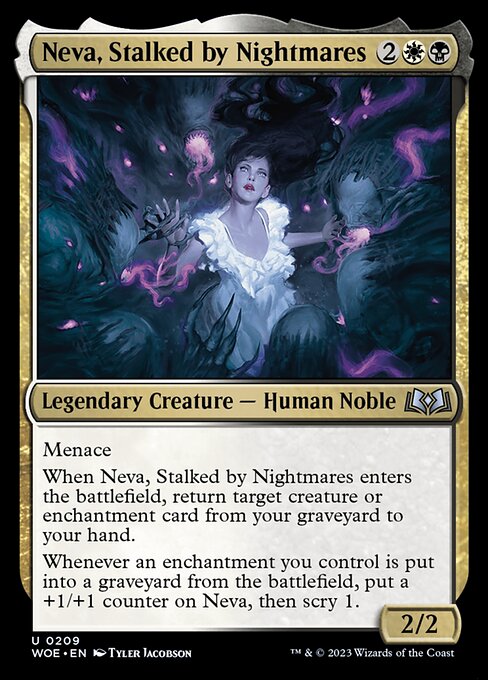 Neva, Stalked by Nightmares (209) - Wilds of Eldraine - Game On