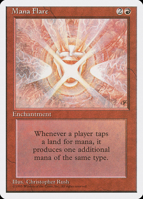 Mana Flare (211) - Fourth Edition - Game On
