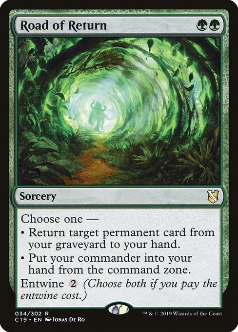 Road of Return (34) - Commander 2019 - Game On