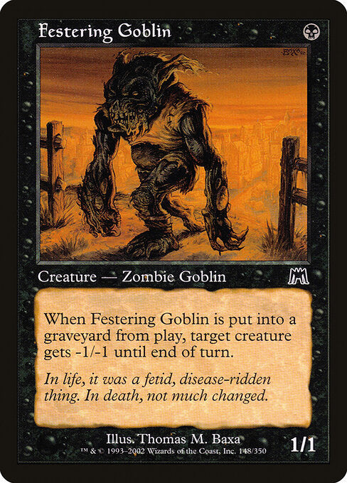 Festering Goblin (148) (Foil) - Onslaught - Game On