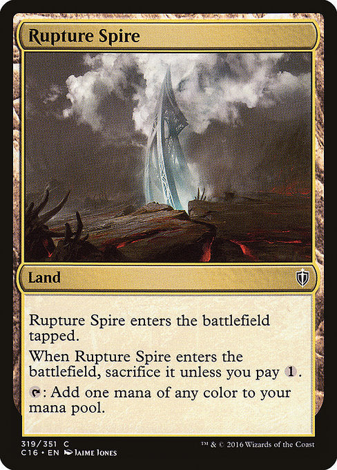 Rupture Spire (319) - Commander 2016 - Game On