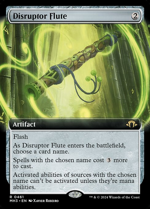 Disruptor Flute (461) - EXTENDED ART (Foil) - Modern Horizons 3 - Game On