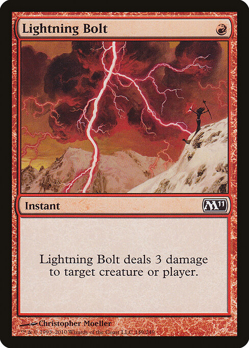 Lightning Bolt (149) - Magic 2011 - Game On