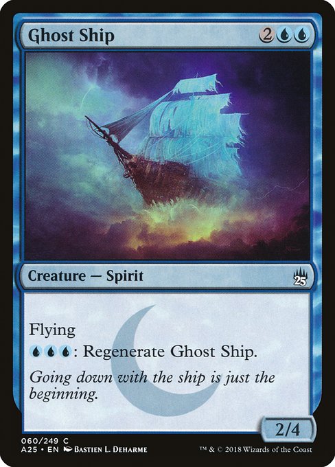 Ghost Ship (60) (Foil) - Masters 25 - Game On