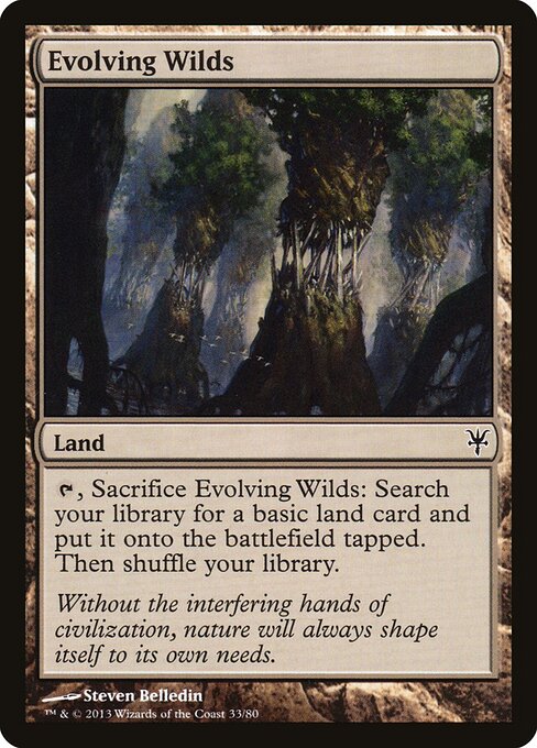 Evolving Wilds (33) - Duel Decks: Sorin vs. Tibalt - Game On