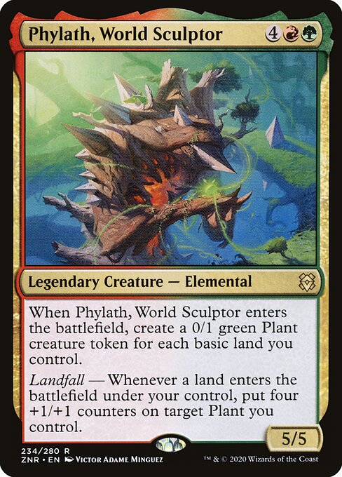 Phylath, World Sculptor (234) (Foil) - Zendikar Rising - Game On