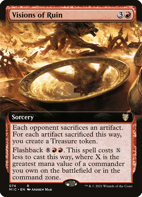 Visions of Ruin (74) - EXTENDED ART - Midnight Hunt Commander - Game On
