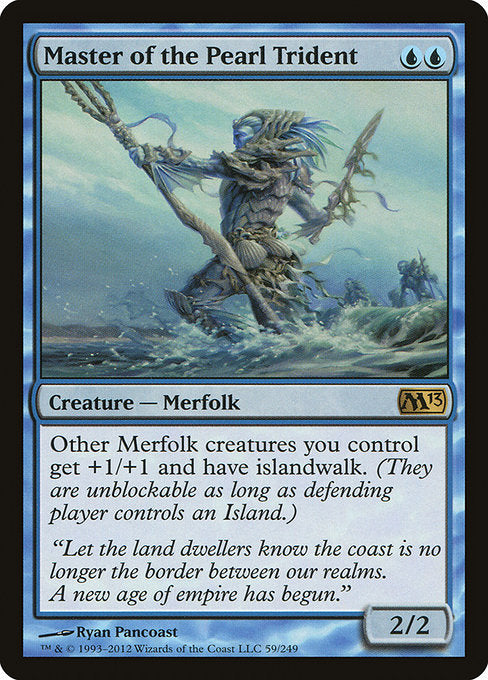 Master of the Pearl Trident (59) (Foil) - Magic 2013 - Game On