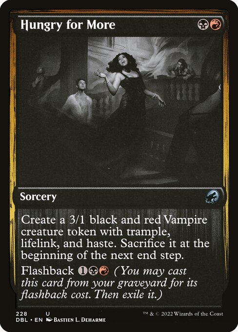 Hungry for More (228) (Foil) - Innistrad: Double Feature - Game On