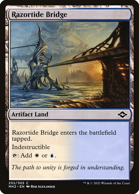Razortide Bridge (252) (Foil) - Modern Horizons 2 - Game On