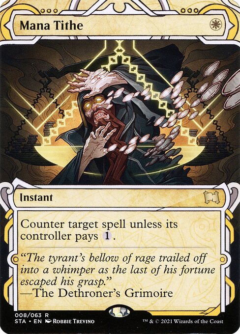 Mana Tithe (8) - BORDERLESS - Strixhaven Mystical Archive - Game On