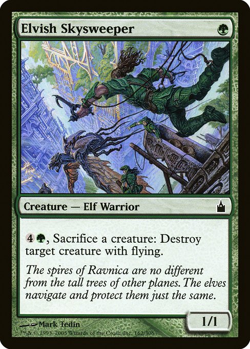 Elvish Skysweeper (162) (Foil) - Ravnica: City of Guilds - Game On