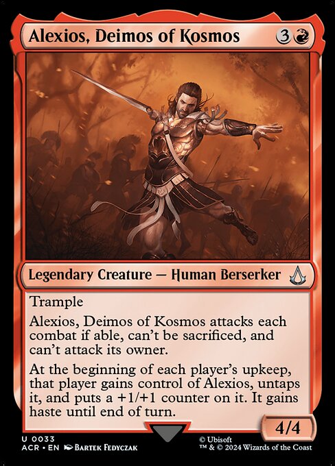 Alexios, Deimos of Kosmos (33) (Foil) - Assassin's Creed - Game On