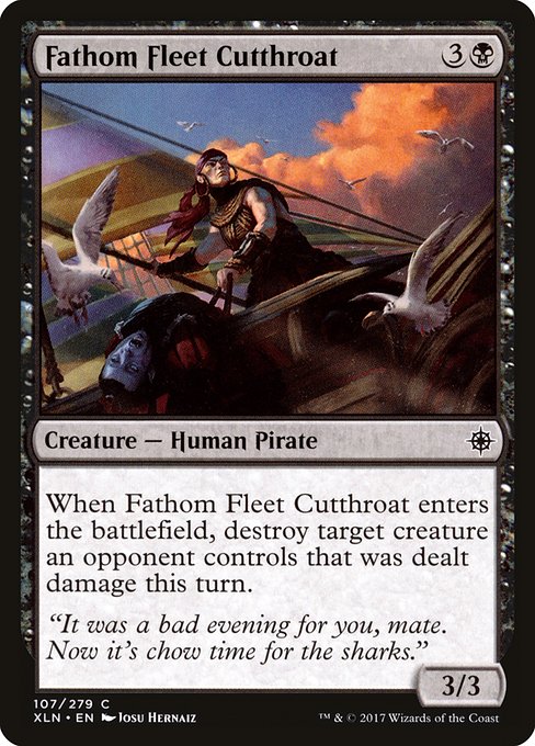 Fathom Fleet Cutthroat (107) (Foil) - Ixalan - Game On