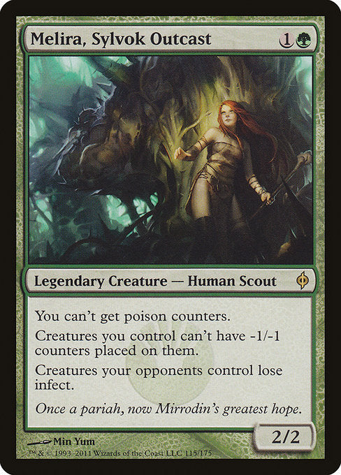Melira, Sylvok Outcast (115) - New Phyrexia - Game On