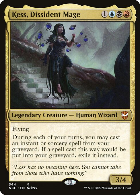 Kess, Dissident Mage (344) - New Capenna Commander - Game On
