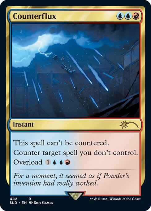 Counterflux (482) (Foil) - Secret Lair Drop - Game On