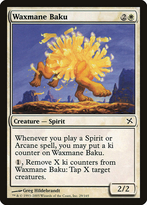 Waxmane Baku (29) - Betrayers of Kamigawa - Game On