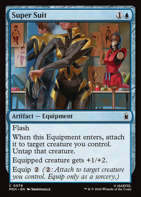 Super Suit (78) (Foil) - Marvel Super Heroes - Game On