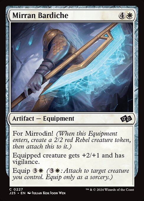 Mirran Bardiche (227) - Foundations Jumpstart - Game On
