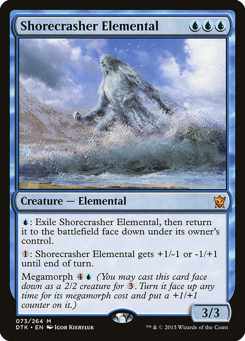 Shorecrasher Elemental (73) - Dragons of Tarkir - Game On