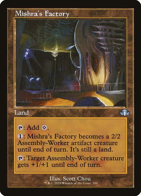 Mishra's Factory (399) (Foil) - Dominaria Remastered - Game On