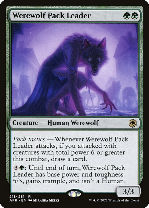 Werewolf Pack Leader (211) - Adventures in the Forgotten Realms - Game On