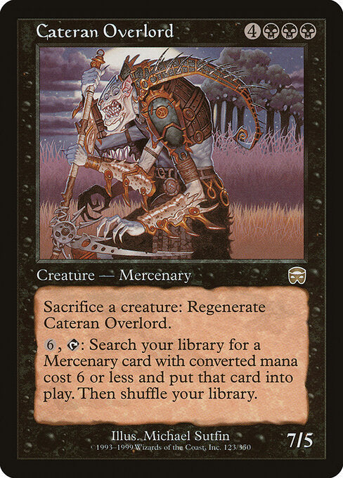 Cateran Overlord (123) - Mercadian Masques - Game On