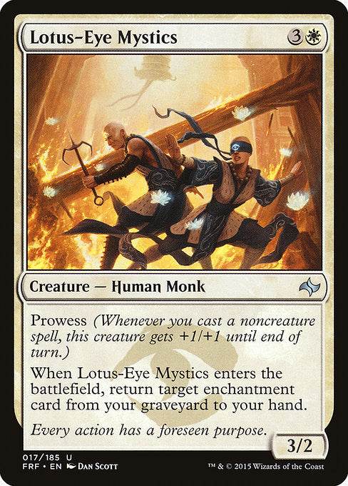 Lotus-Eye Mystics (17) (Foil) - Fate Reforged - Game On